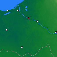 Nearby Forecast Locations - Salaspils - Carte