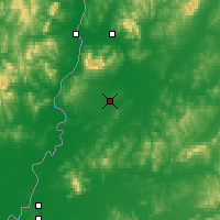 Nearby Forecast Locations - Luchegorsk - Carte