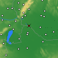Nearby Forecast Locations - Šamorín - Carte