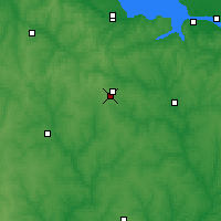 Nearby Forecast Locations - Znamianka - Carte