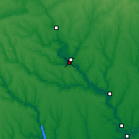 Nearby Forecast Locations - Voznessensk - Carte