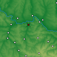 Nearby Forecast Locations - Siversk - Carte