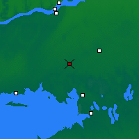 Nearby Forecast Locations - Tchaplynka - Carte