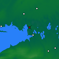 Nearby Forecast Locations - Armiansk - Carte