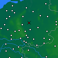 Nearby Forecast Locations - Deventer - Carte