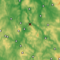 Nearby Forecast Locations - Hann. Münden - Carte