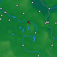 Nearby Forecast Locations - Fürstenwalde - Carte