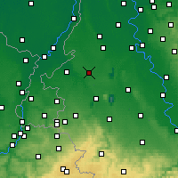 Nearby Forecast Locations - Erkelenz - Carte