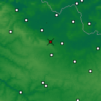 Nearby Forecast Locations - Liévin - Carte