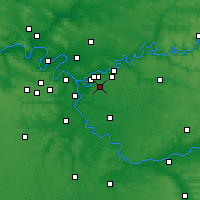 Nearby Forecast Locations - Pontault-Combault - Carte