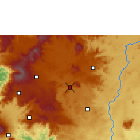 Nearby Forecast Locations - Foumbot - Carte