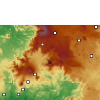Nearby Forecast Locations - Bafang - Carte