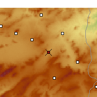 Nearby Forecast Locations - Meskiana - Carte