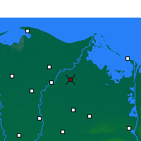 Nearby Forecast Locations - Dikirnis - Carte