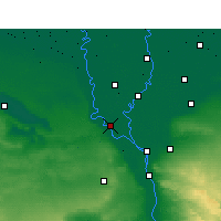 Nearby Forecast Locations - Ashmoun - Carte