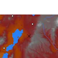Nearby Forecast Locations - Dila - Carte
