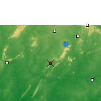 Nearby Forecast Locations - Obuasi - Carte