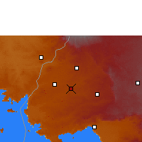 Nearby Forecast Locations - Mumias - Carte