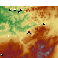 Nearby Forecast Locations - Tahla - Carte