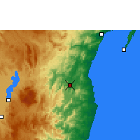 Nearby Forecast Locations - Vavatenina - Carte