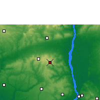 Nearby Forecast Locations - Uromi - Carte
