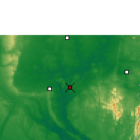 Nearby Forecast Locations - Ugep - Carte