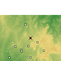 Nearby Forecast Locations - Offa - Carte