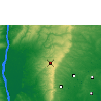Nearby Forecast Locations - Nsukka - Carte
