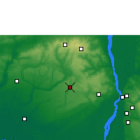 Nearby Forecast Locations - Agbor - Carte
