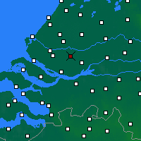 Nearby Forecast Locations - Barendrecht - Carte