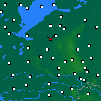 Nearby Forecast Locations - Zeewolde - Carte