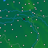 Nearby Forecast Locations - Wijchen - Carte