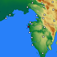 Nearby Forecast Locations - Umag - Carte
