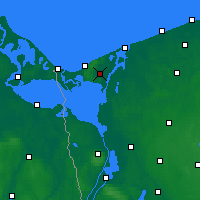 Nearby Forecast Locations - Wolin - Carte