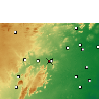Nearby Forecast Locations - Vellore - Carte