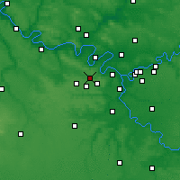 Nearby Forecast Locations - Versailles - Carte
