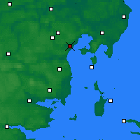 Nearby Forecast Locations - Egå - Carte