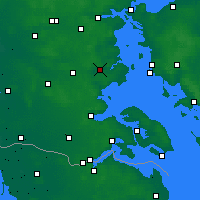Nearby Forecast Locations - Haderslev - Carte