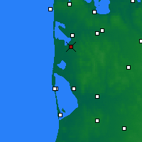Nearby Forecast Locations - Ulfborg - Carte