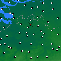 Nearby Forecast Locations - Rijkevorsel - Carte
