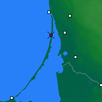 Nearby Forecast Locations - Juodkrantė - Carte