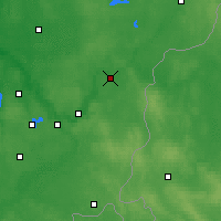 Nearby Forecast Locations - Nemenčinė - Carte