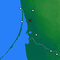 Nearby Forecast Locations - Priekulė - Carte