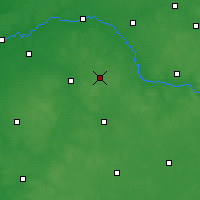 Nearby Forecast Locations - Sokołów Podlaski - Carte