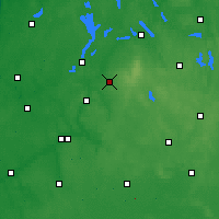 Nearby Forecast Locations - Lubawa - Carte