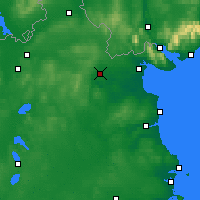 Nearby Forecast Locations - Carrickmacross - Carte