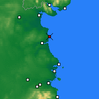 Nearby Forecast Locations - Clogherhead - Carte