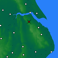 Nearby Forecast Locations - Scunthorpe - Carte