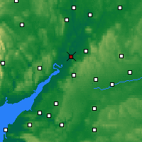 Nearby Forecast Locations - Gloucester - Carte