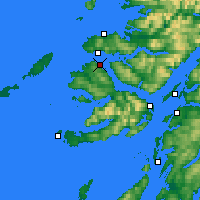 Nearby Forecast Locations - Tobermory - Carte